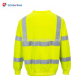 Venta al por mayor de los hombres Hola vis visibilidad Safety Work Sweatshirt Top Reflective Class 3